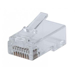 Intellinet 791090 RJ45 C6 8P solid 100 průchozí 791090 obraz