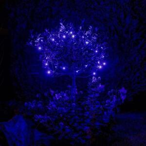 DecoLED LED osvětlení vánoční venkovní - 4 m, 32 modrých diod obraz