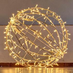 DecoLED LED světelná koule, teple bílá, pr. 80 cm obraz