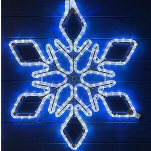 DecoLED LED světelná vločka, závěsná, pr. 80 cm, ledově bílá obraz