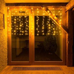 DecoLED LED světelná záclona HOBBY LINE - 2x1m, teple bílá, 100 diod obraz
