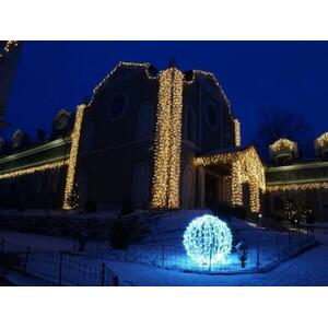 DecoLED LED světelná záclona, 1x12m, teple bílá, 1200 diod, IP67 obraz