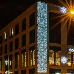 DecoLED LED světelná záclona, 1x7 m, ledově bílá, 600 diod, IP67 obraz