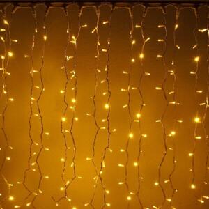 DecoLED LED světelná záclona, 1x7m, teple bílá, 600 diod, IP67 CLNX0107W obraz