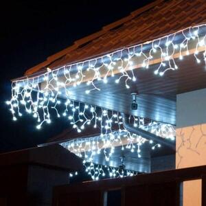DecoLED LED světelné krápníky, FLASH, 3x0, 5m, ledově bílá, 114 diod, IP67 IFNX0305 obraz
