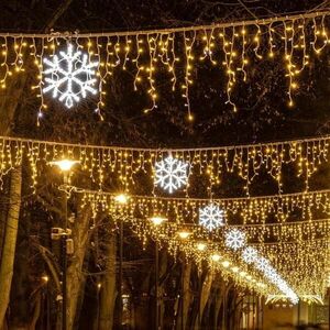 DecoLED LED světelné krápníky, FLASH, 3x1m, teple bílá, 174 diod, IP67 IFNX0309W obraz