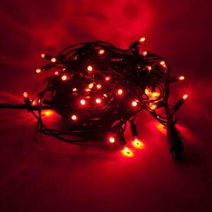 DecoLED LED světelný řetěz - 5m, červená, 50 diod obraz