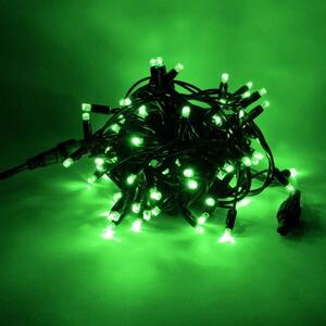 DecoLED LED světelný řetěz - 5m, zelená, 50 diod obraz