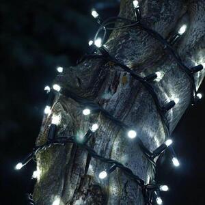 DecoLED LED světelný řetěz FLASH, 5 m, ledově bílá, 60 diod, IP67, černý kabel obraz