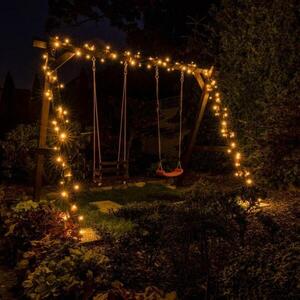 DecoLED LED světelný řetěz, 20m, teple bílá, 120 diod, IP67 SLNX120W obraz