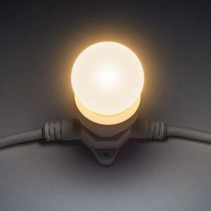 DecoLED LED žárovka - teple bílá, patice E27, 12 diod obraz