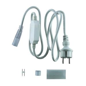 DecoLED Napájecí kabel pro D-TYP jednostranný LED Neon, IP67, 1, 5 m, bílý DDNAC01 obraz