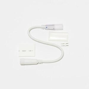 DecoLED Prodlužovací kabel pro D-TYP jednostranný LED Neon, IP67, 25 cm, bílý, samičí DDN22 obraz