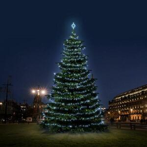 DecoLED LED světelná sada na stromy vysoké 12-14m, ledová bílá obraz