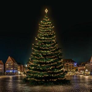 DecoLED LED světelná sada na stromy vysoké 21-23m, teplá bílá obraz