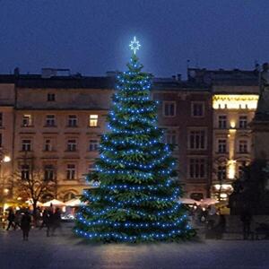 DecoLED LED světelná sada na stromy vysoké 6-8m, modrá obraz