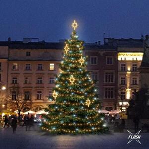 DecoLED LED světelná sada na stromy vysoké 9-11m, teplá bílá s Flash, dekory EFD10WS2 obraz