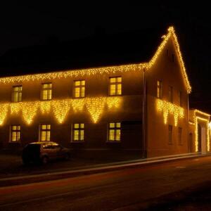 DecoLED LED světelné krápníky - 3 x 0, 9 m, teple bílá, 174 diod obraz