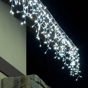 DecoLED LED světelné krápníky, FLASH, 3x1m, ledově bílá, 174 diod, IP67 obraz