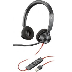 HP Poly Blackwire 3320 USB-A Headset Sluchátka s mikrofonem 76J16AA obraz