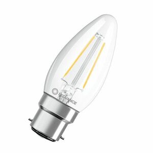 LEDVANCE LED CLASSIC B 25 P 2.5W 827 FIL CL B22D 4099854069376 obraz
