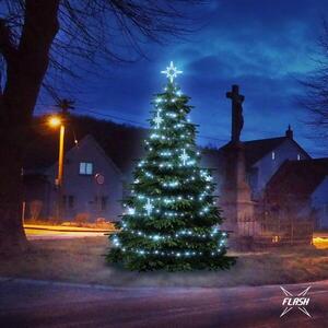 DecoLED LED světelná sada na stromy vysoké 3-5m, ledová bílá s Flash, dekory EFD15S1 obraz