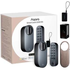 Aqara EL-D02D Smart Lock U200 Kit Černý Inteligentní zámek EL-D02D obraz