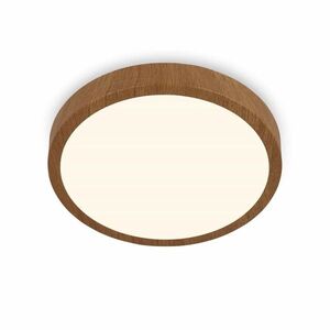 BRILONER LED přisazené svítidlo, pr. 38 cm, 24 W, 2900 lm, barva dřeva BRILO 3725-014 obraz