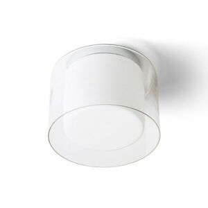 RED - DESIGN RENDL RENDL VENICE 23 stropní čiré sklo/opálové sklo/chrom 230V E27 20W IP44 R13684 obraz