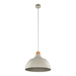 TK Lighting Béžový závěsný lustr Cap pro žárovku E27 TK5664 obraz