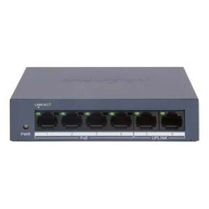 Hikvision DS-XS0106-P Nemanžovaný přepínač PoE 4+2 DS-XS0106-P obraz