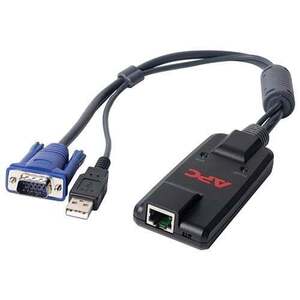 APC KVM 2G, serverový modul, USB s virtuálními médii KVM-USBVM obraz