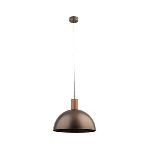TK Lighting Hnědý závěsný lustr Oslo pro žárovku E27 TK4508 obraz