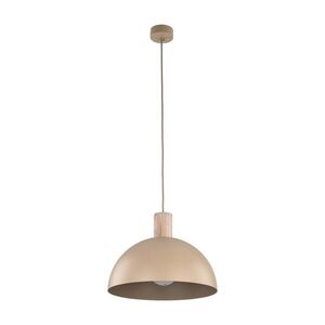 TK Lighting Béžový závěsný lustr Oslo pro žárovku E27 TK11010 obraz