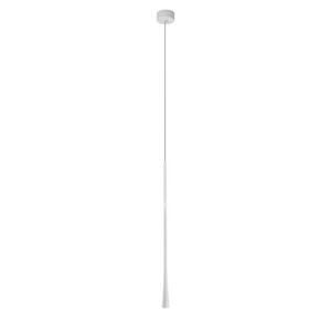 NOVA LUCE závěsné svítidlo GOCCIO bílý hliník a ocel bílý kabel LED 7W 230V 3000K IP20 9102592 obraz