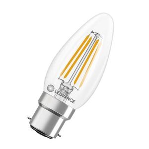 LEDVANCE LED Classic B 40 Filament P 3.4W 827 Clear B22d 4099854466489 obraz