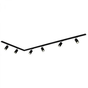 BRILONER Lištový systém sada 225 cm do L - 3x 230V lišta 1-fázová, 6x spot GU10, černá 8010065 obraz