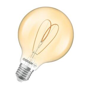 LEDVANCE LED žárovka Vintage 1906 Globe 95 Heart 4, 9 W E27 2200 K stmívatelná obraz