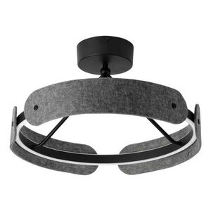 LEDVANCE stropní svítidlo Decor Curve Felt 33 W 220-240 V 3000 K tmavě šedé obraz