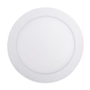 T-LED Bílý vestavný LED panel kulatý 225mm 18W - DOPRODEJ 10270 obraz