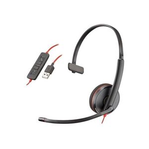 POLY Blackwire C3210 Sluchátka s mikrofonem Kabel Přes 209744-201 obraz