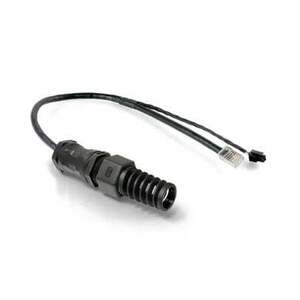 QuWireless QRJ45-PL síťový kabel Černá 0, 38 m Kulatý QRJ45-PL obraz