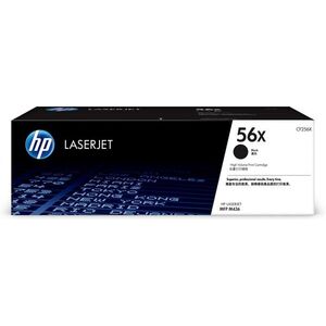 HP 56X Černá originální tonerová kazeta LaserJet s vysokou CF256X obraz