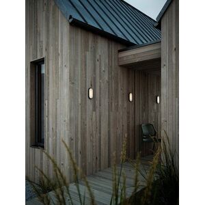 NORDLUX Cuba Outdoor Energy Oval venkovní nástěnné svítidlo černá 2019181003 obraz