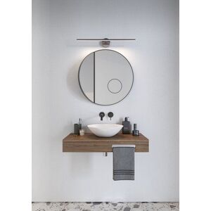 NORDLUX Ip S13 60 nástěnné svítidlo broušená ocel 2410421032 obraz