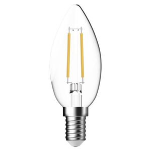 NORDLUX LED žárovka svíčka C35 E14 470lm C čirá 5183001521 obraz