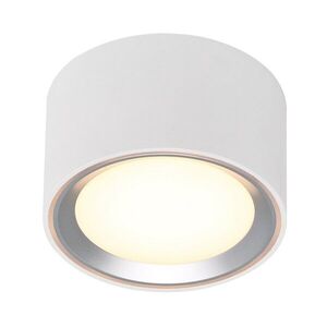 NORDLUX přisazené downlight svítidlo Fallon H60 bílá / kartáč. ocel 47540132 obraz