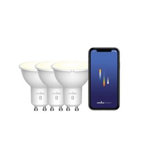 NORDLUX Smart GU10 2200-6500K 420lm set 3ks 2270031000 obraz
