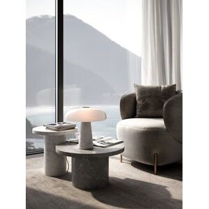 NORDLUX stolní lampa Glossy 15W E27 opál 2020505001 obraz