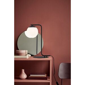 NORDLUX stolní lampa Grant 1x40W E14 černá opál 46635003 obraz